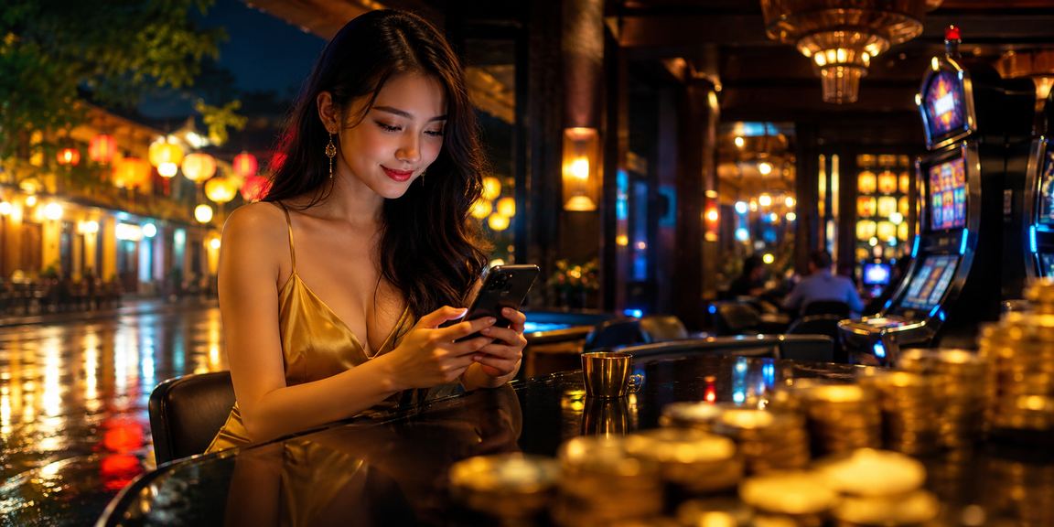 Người dùng Hội An trải nghiệm casino di động bên ly cà phê Việt Nam trong không gian yên tĩnh