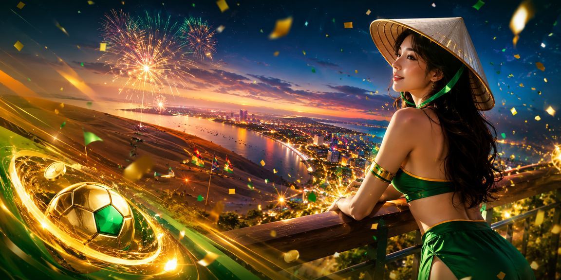 Người dùng Mũi Né trải nghiệm cá cược casino trực tuyến với hình ảnh nón lá đặc trưng Việt Nam